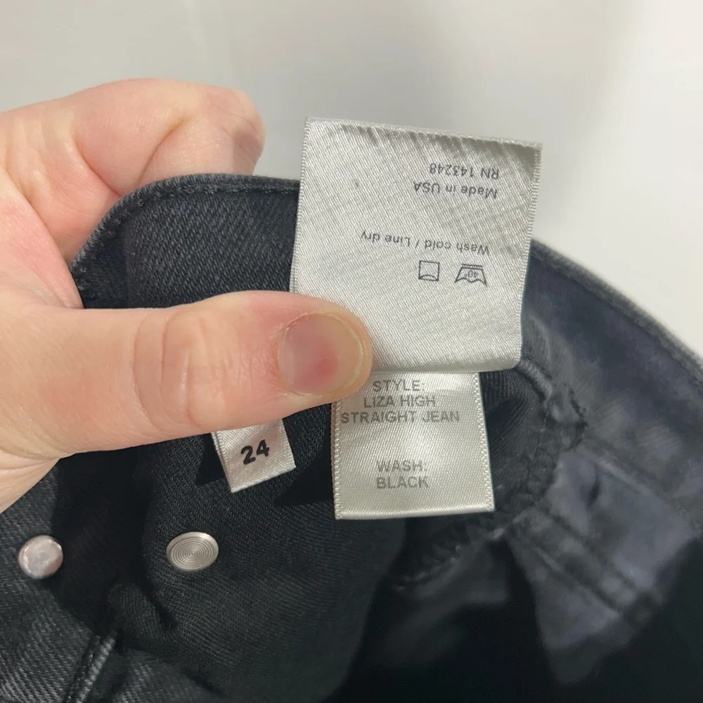🌿Reformation Liza High Rise Straight Jeans - Picture 7 of 7